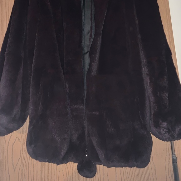 Vintage Polo Norte rabbit fur jacket - Picture 3 of 4